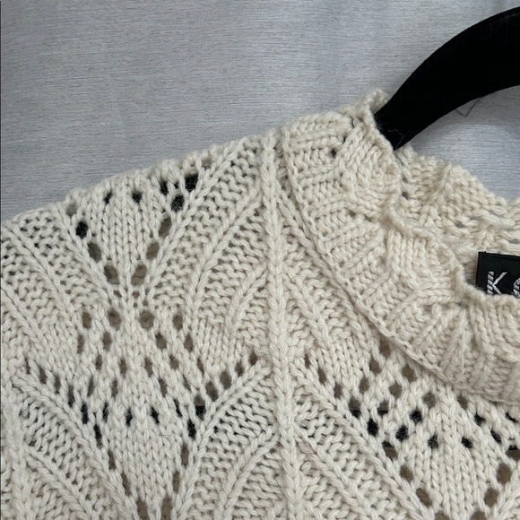 Kookai Cream Knit Sweater - Picture 5 of 6